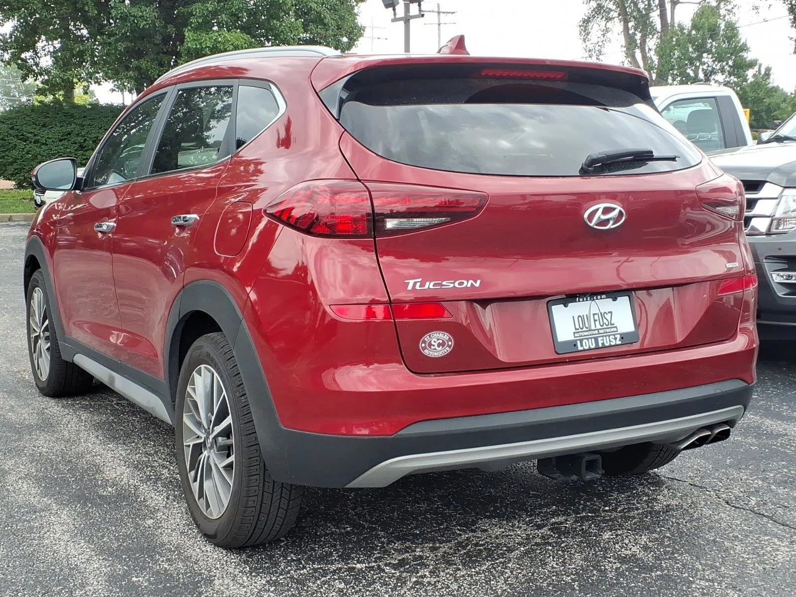 Used 2021 Red Crimson Hyundai Limited image 29
