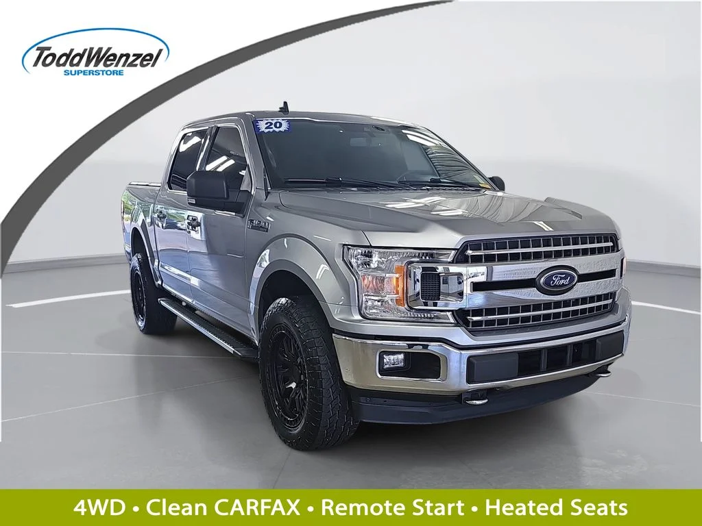 Used 2020 Silver Ford XLT image 1