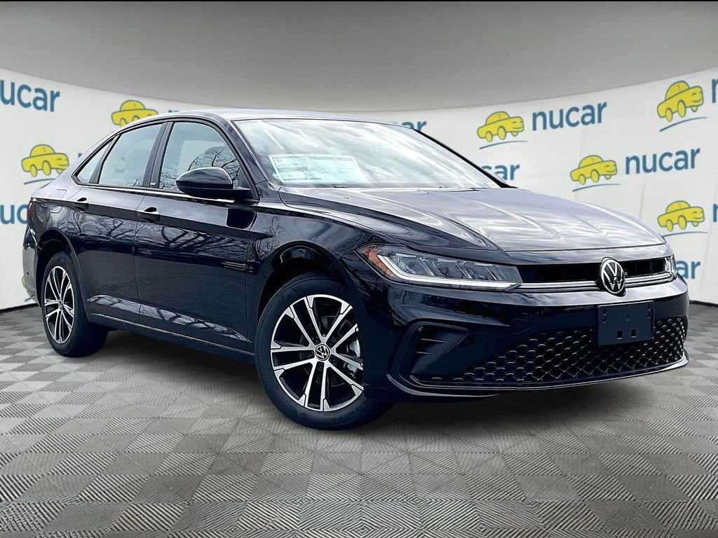 New 2026 Black Volkswagen 1.5T Sport image 1