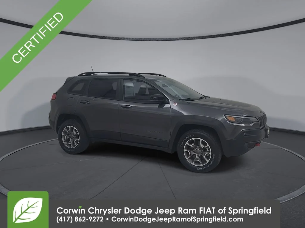 Used 2022 Gray Jeep Trailhawk image 2