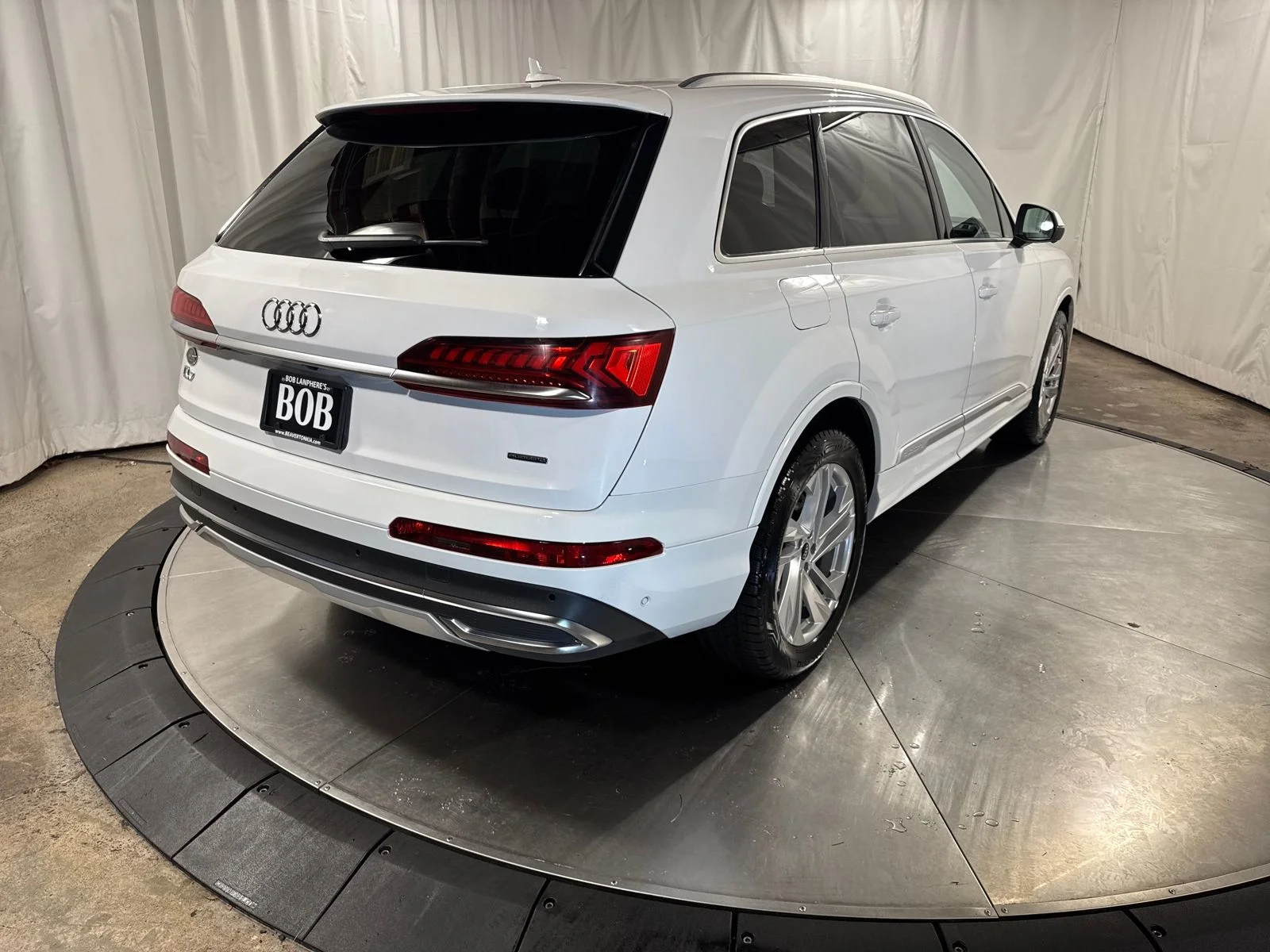 Used 2021 Glacier White Metallic Audi 55 Premium Plus quattro image 8