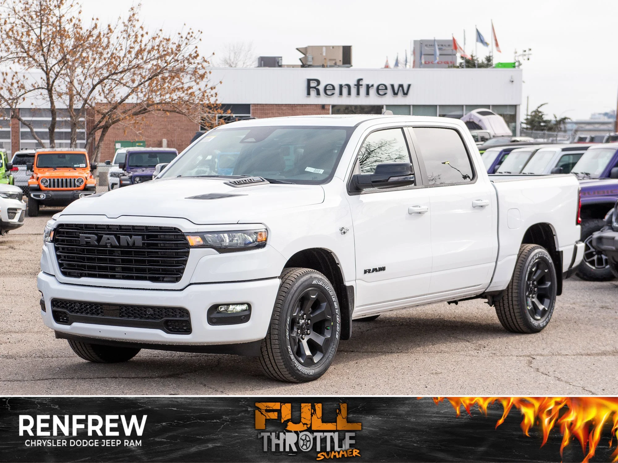 New 2026 White RAM Sport* image 1