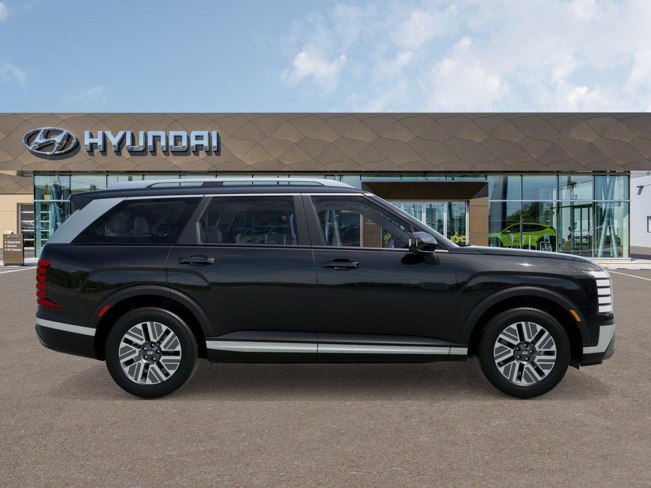 New 2026 Abyss Black Pearl Hyundai Blue SEL 7P image 7