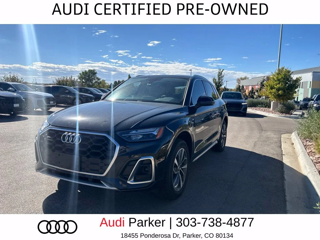 Used 2023 Black Audi 45 S line Premium image 1