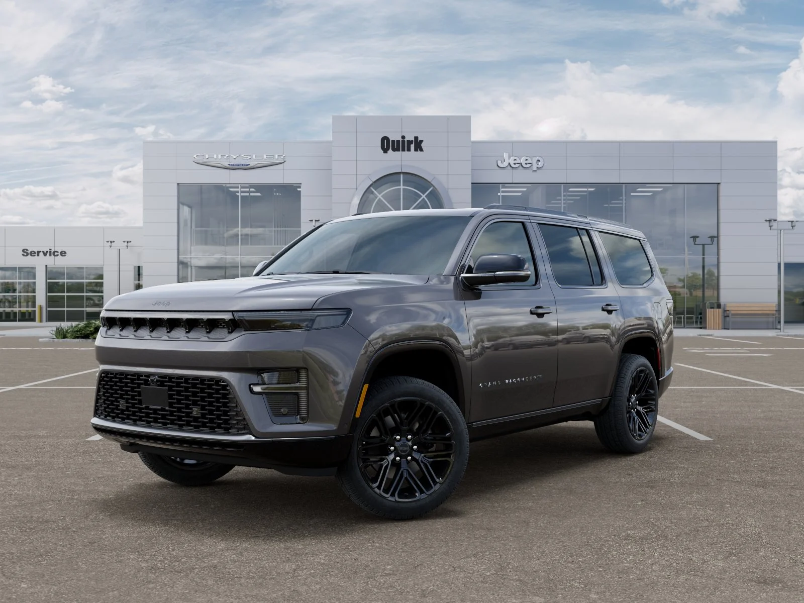 New 2026 Baltic-Gray Metallic Clear-Coat Exterior Paint Jeep Limited Reserve image 27