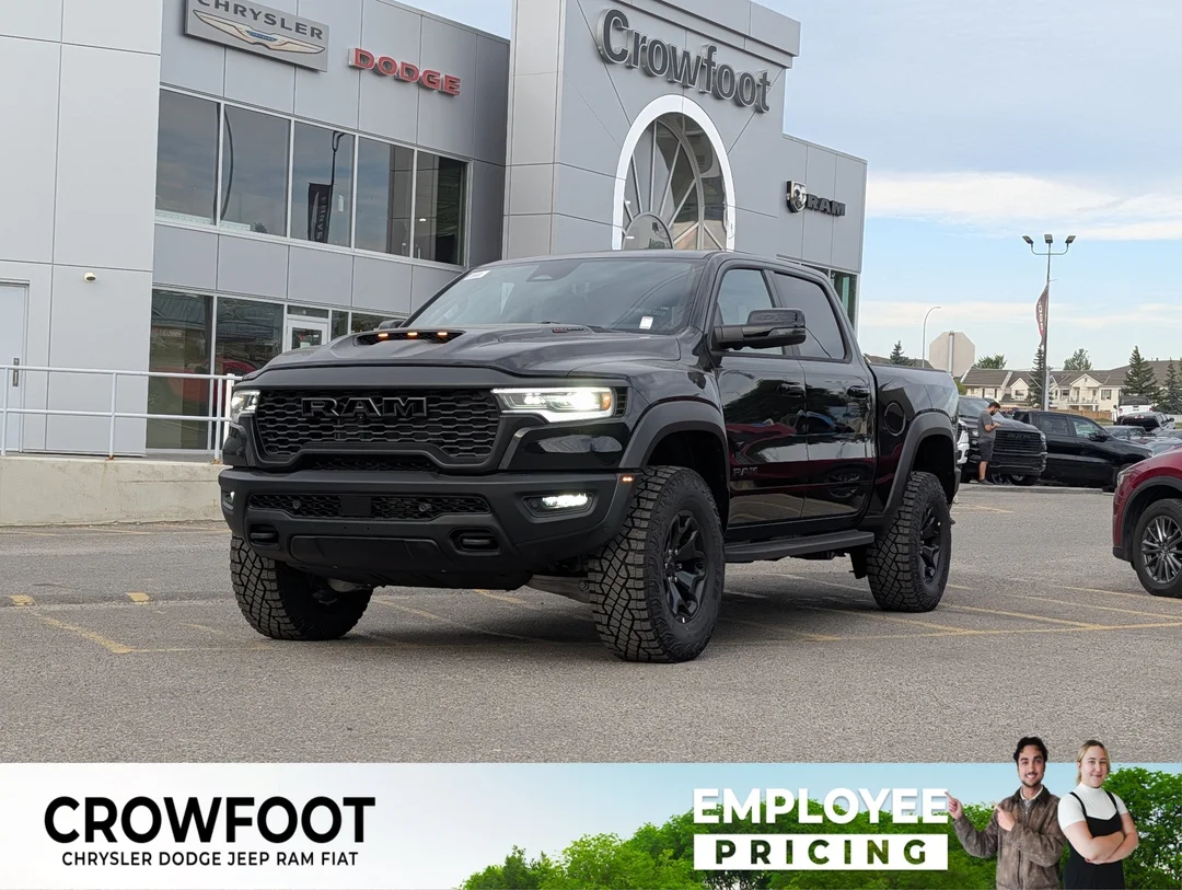 New 2026 Black RAM RHO - - 4x4 - Bilstein Shocks - Panoramic Sunroof - Leather Suede Seats & More! image 1