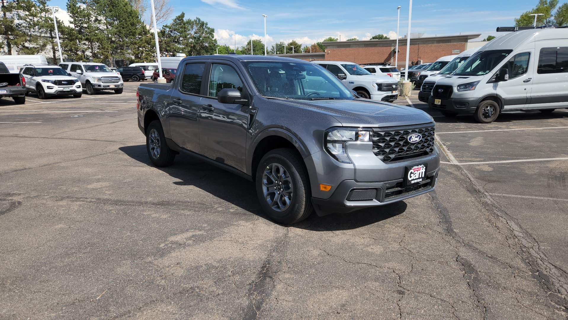 New 2026 Carbonized Gray Metallic Ford XLT image 9