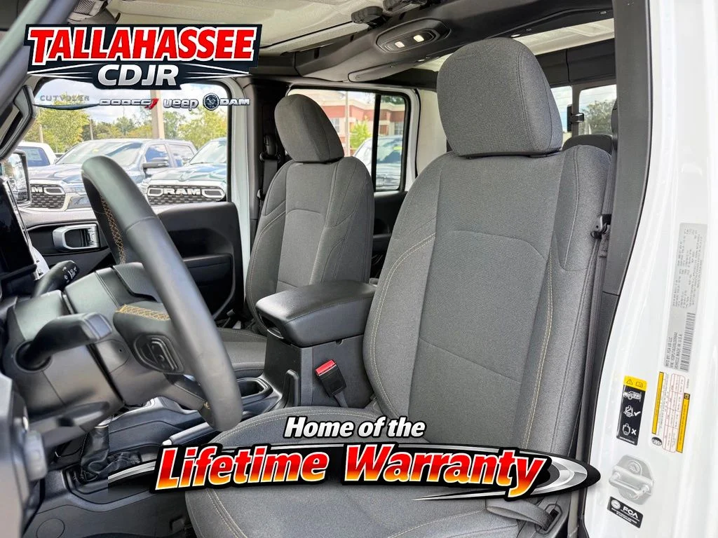 Used 2025 Bright White Clearcoat Jeep Willys image 13