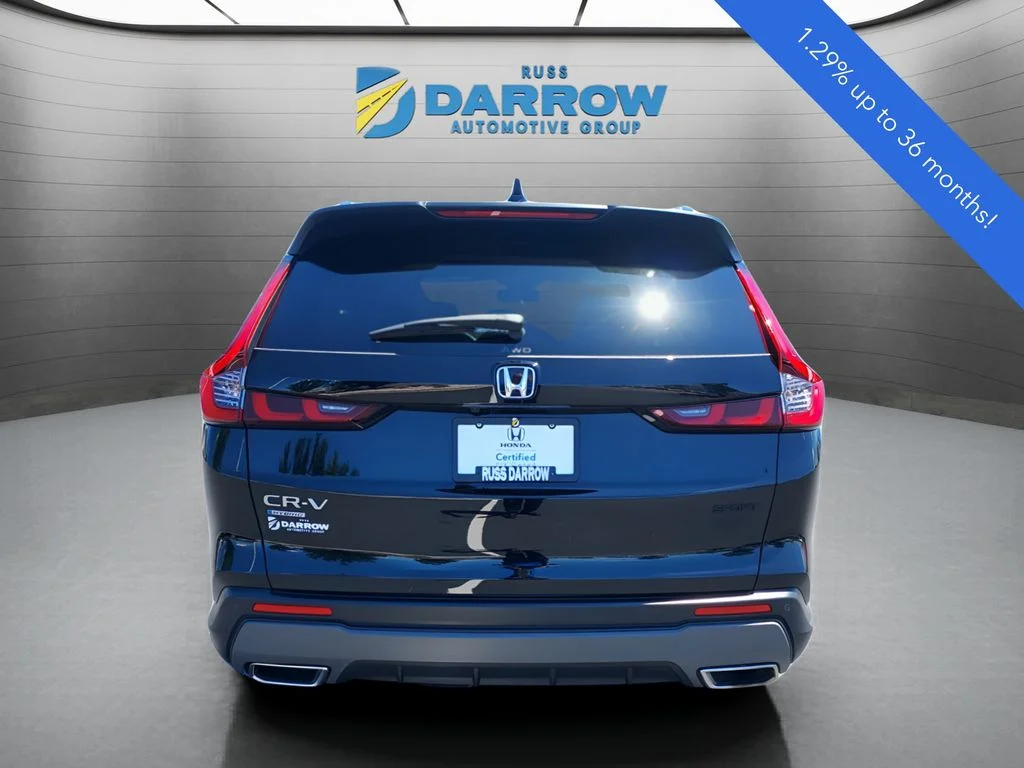 Certified Used 2025 Crystal Black Pearl Honda HYBRID AWD SPORT-L image 4