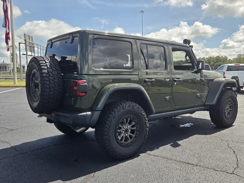 Used 2021 Green Clearcoat JEEP UNLIMITED RUBICON 392 image 13