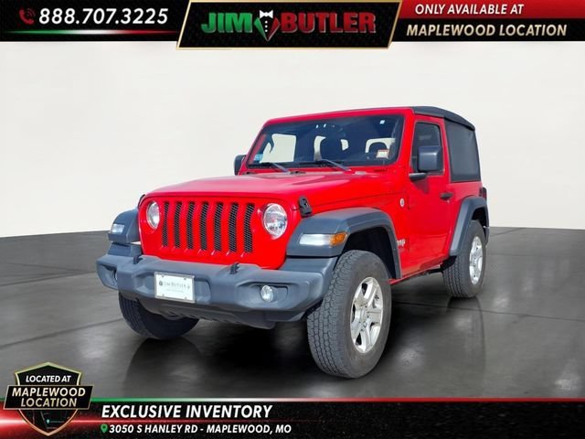 Used 2018 Red Jeep Sport S 4x4 image 1