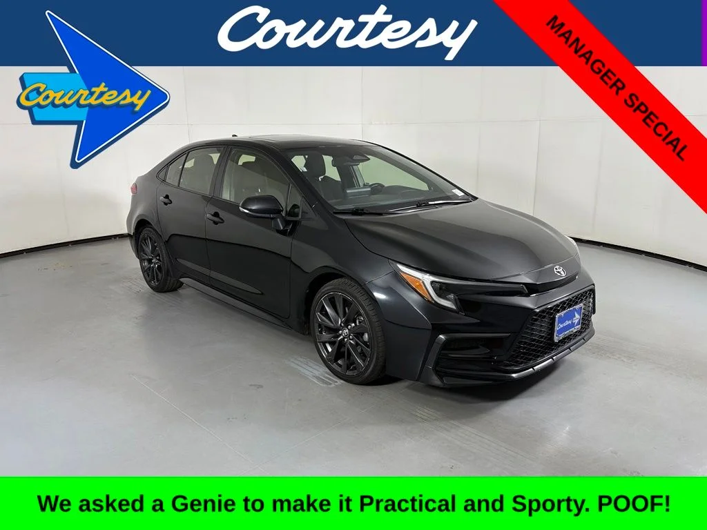 Used 2024 Black Toyota SE image 1