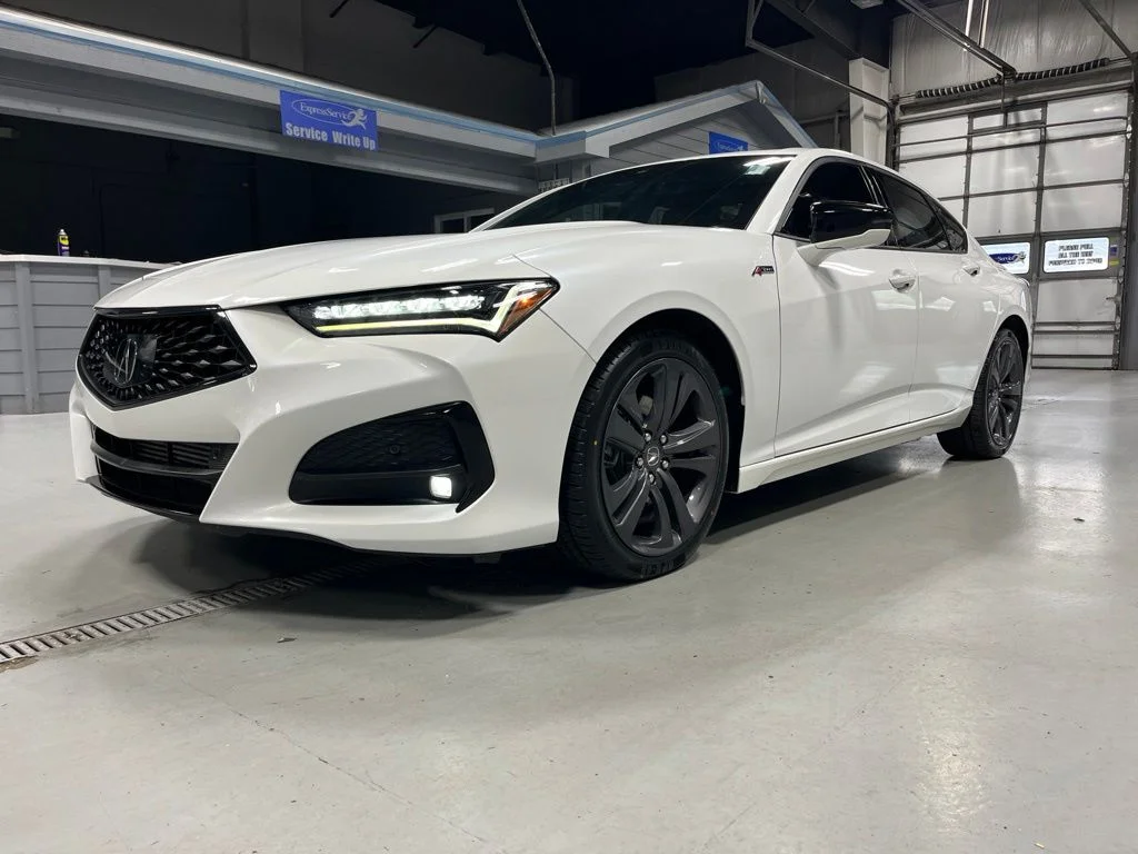 Used 2022 Platinum White Pearl Acura A-Spec Package image 3