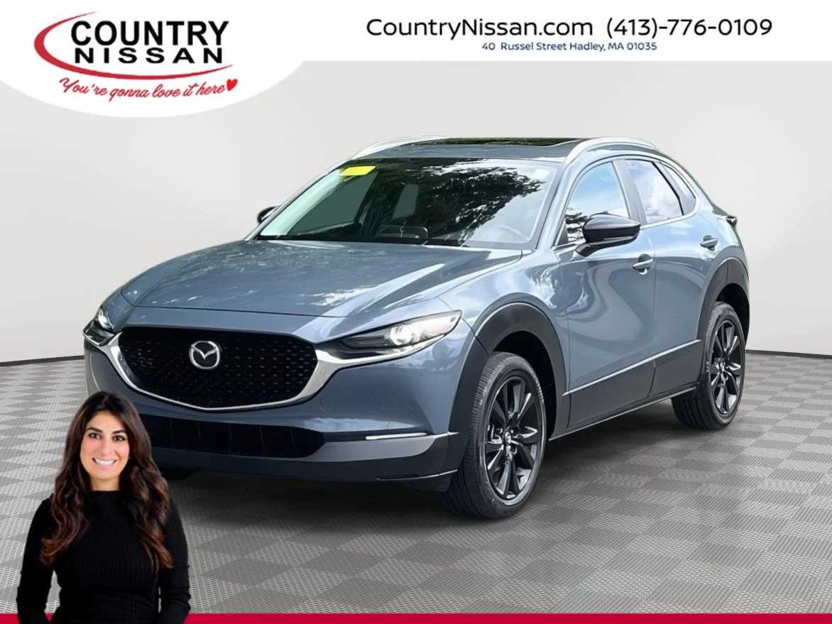 Used 2025 Polymetal Gray Metallic Mazda 2.5 S Carbon Edition image 1
