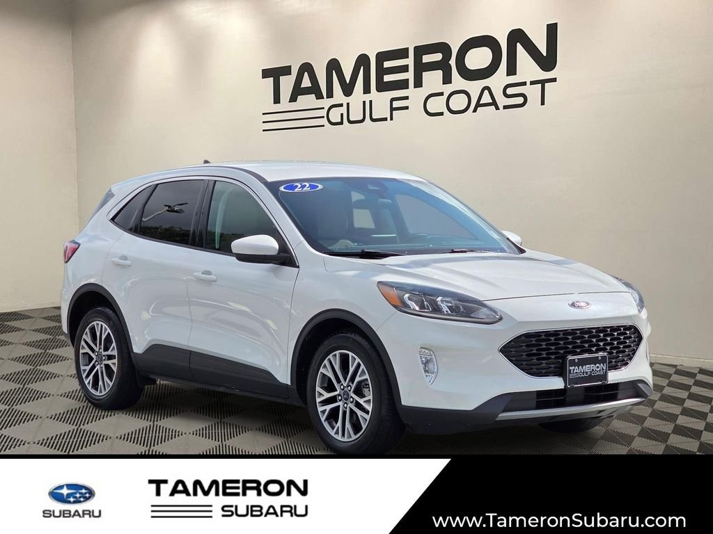 Used 2022 White Ford SEL image 1