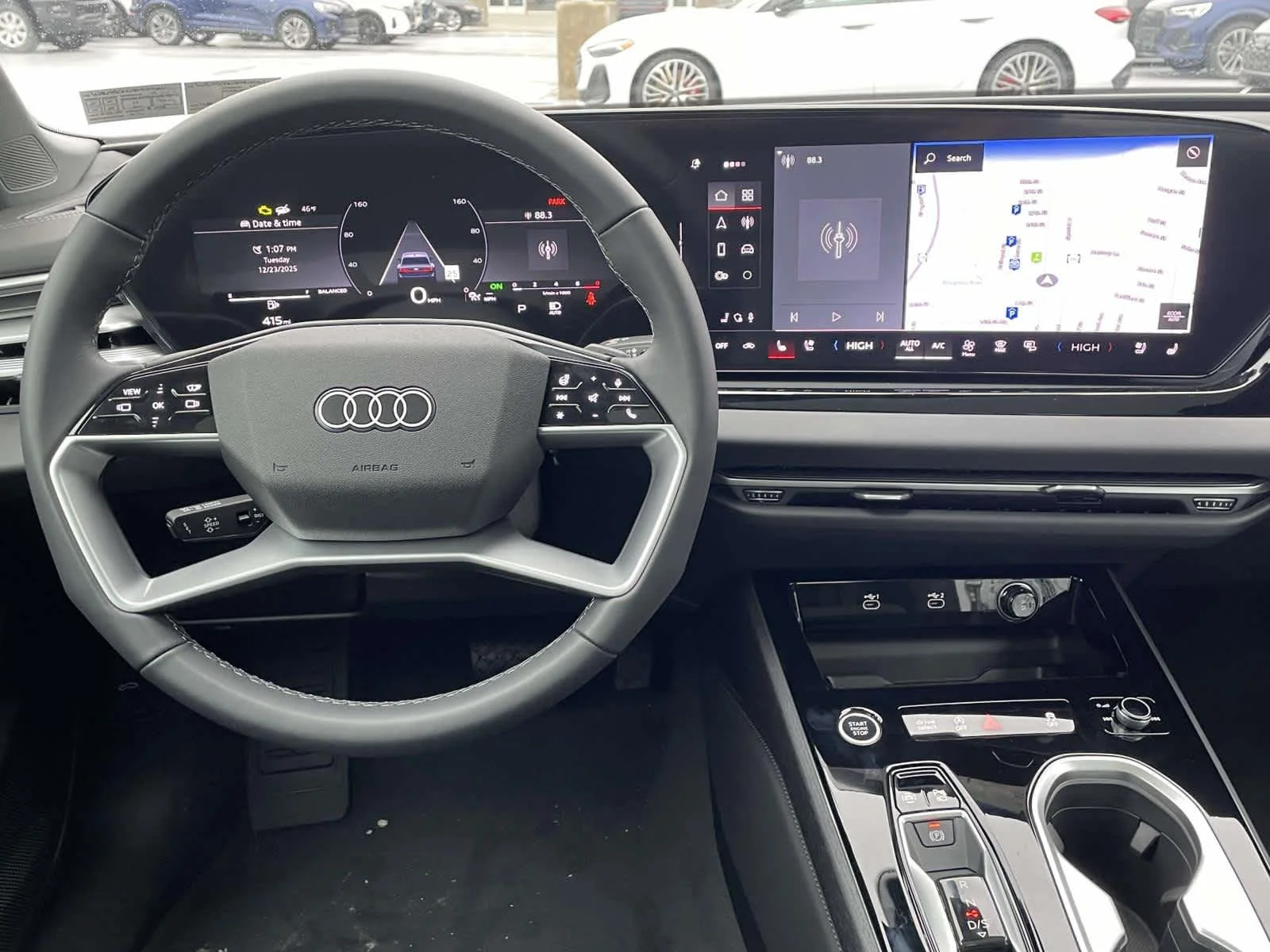 New 2026 Mythos Black Metallic Audi Premium Plus image 21