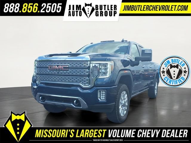 Used 2022 Pacific Blue Metallic GMC Denali image 1