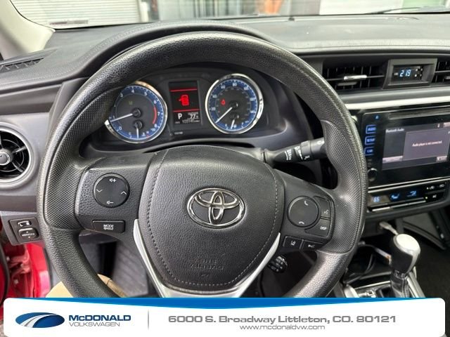 Used 2017 Red Toyota LE image 3