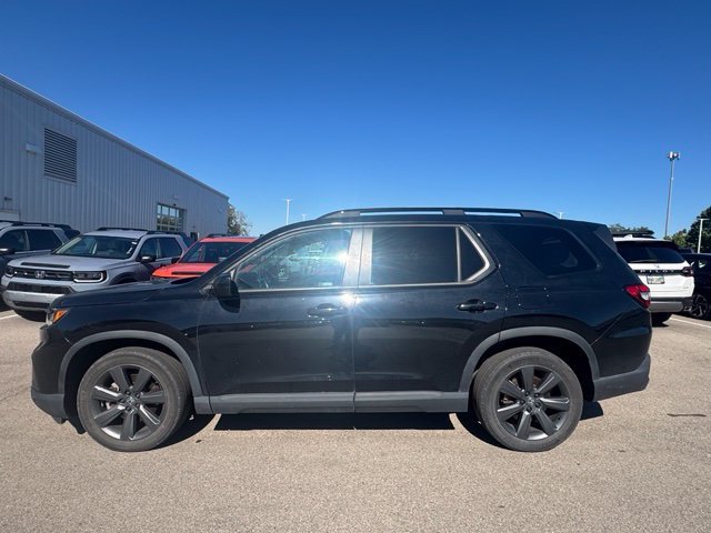 Certified Used 2023 Crystal Black Pearl Honda Sport image 1