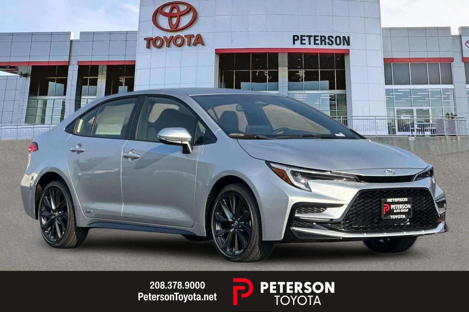 New 2026 Silver Toyota SE image 1