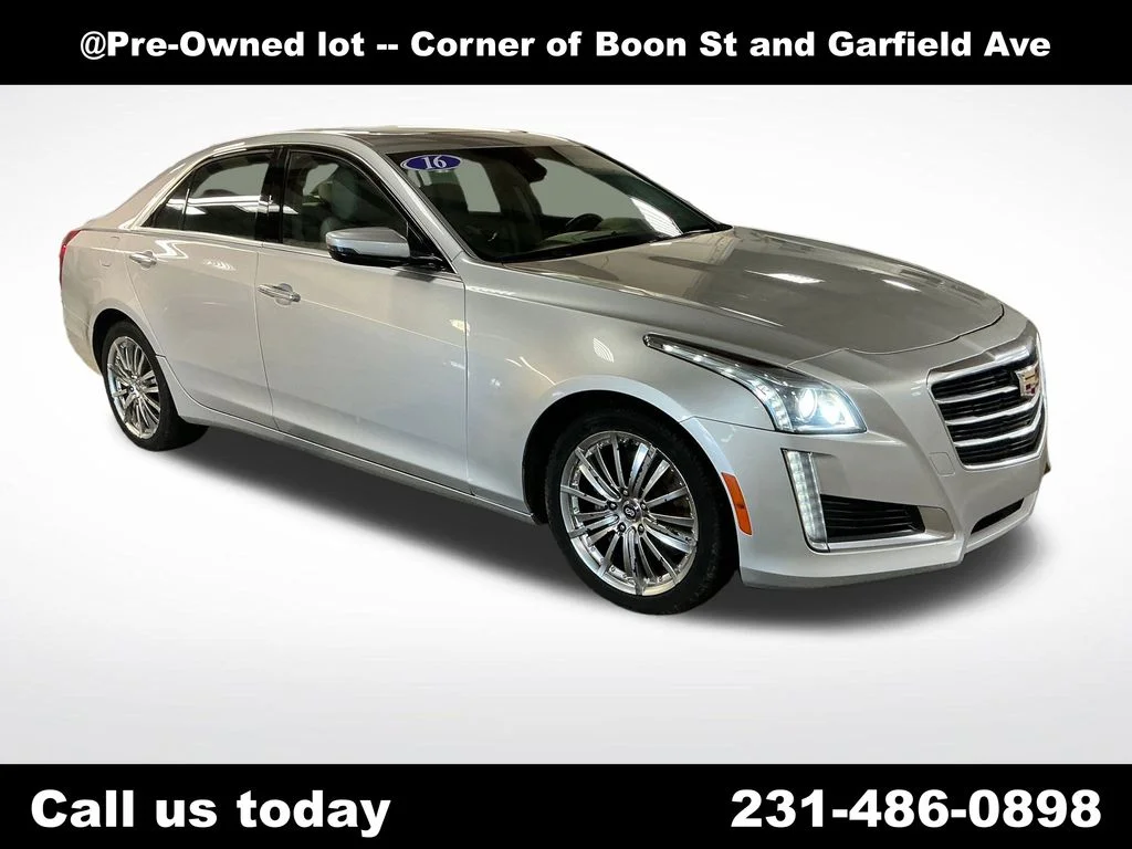 Used 2016 Silver Cadillac 2.0L Turbo Luxury image 7