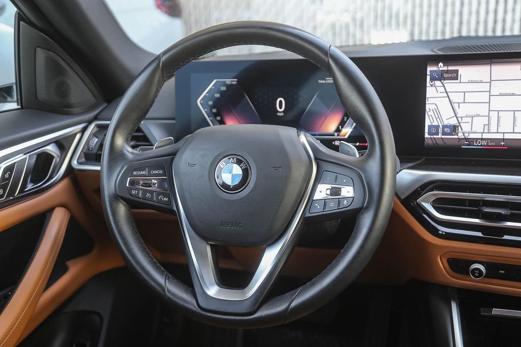 Certified Used 2024 Mineral White Metallic BMW 430i Gran Coupe image 12