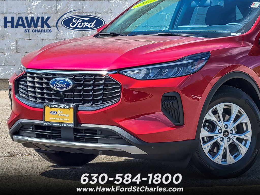 Used 2023 Red Metallic Ford Active image 2