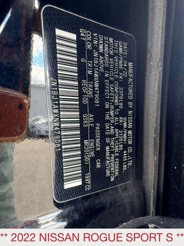 Certified Used 2022 Black Nissan S image 17