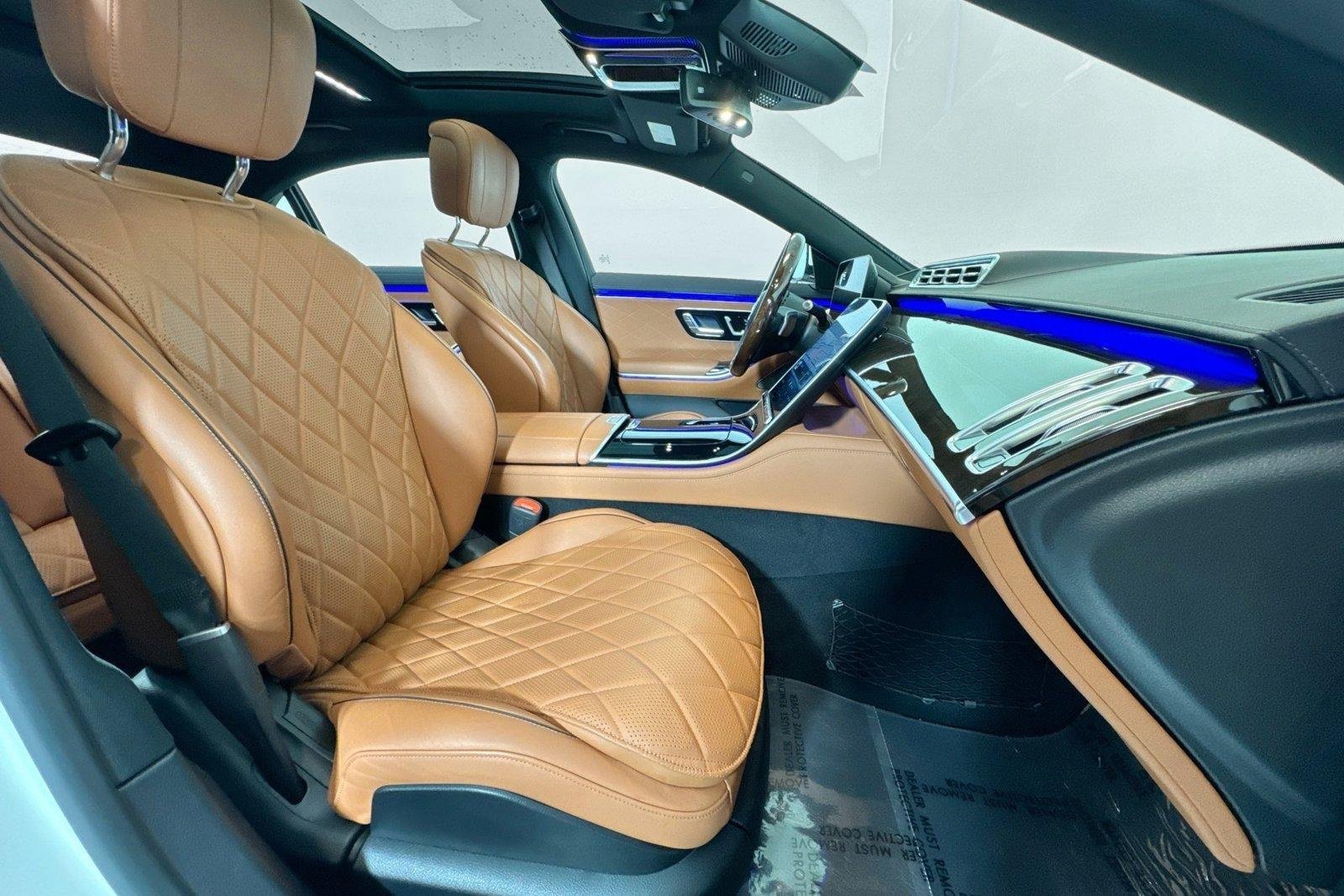 Used 2021 Designo Diamond White Mercedes-Benz S 580 image 26