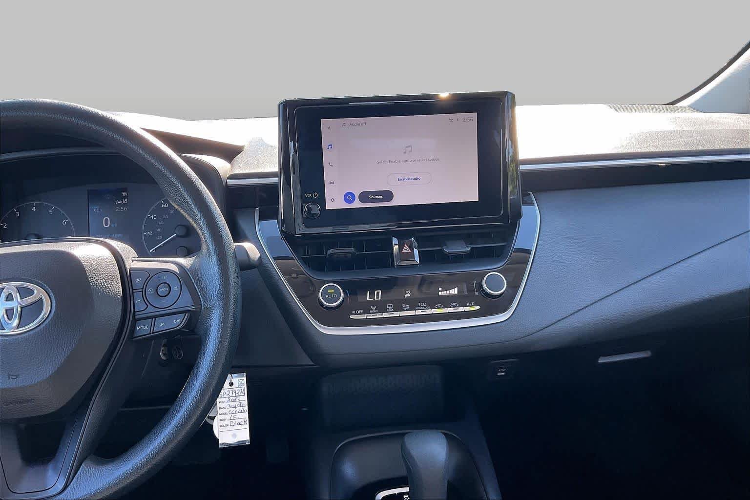 Used 2025 Midnight Black Metallic Toyota LE image 7