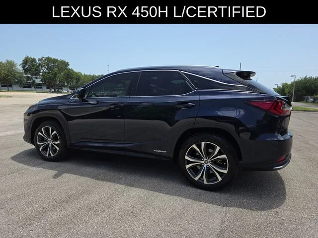 Certified Used 2021 Blue Lexus 450h image 5