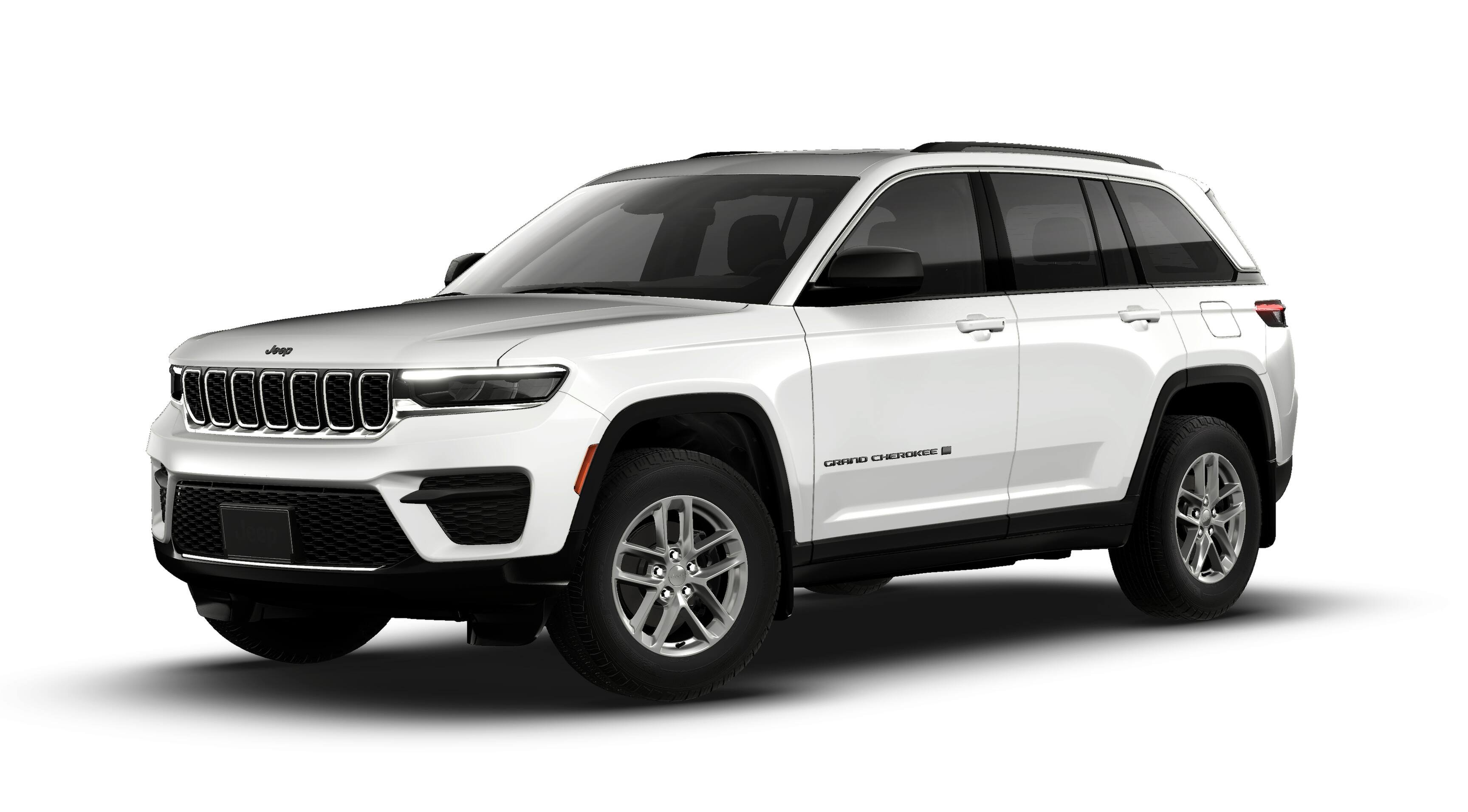 New 2026 Bright White Clear-Coat Exterior Paint Jeep Laredo X image 13