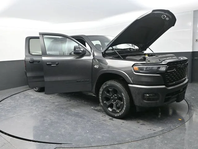 New 2026 Granite Crystal Metallic Clear-Coat Exterior Paint RAM Big Horn/Lone Star image 29