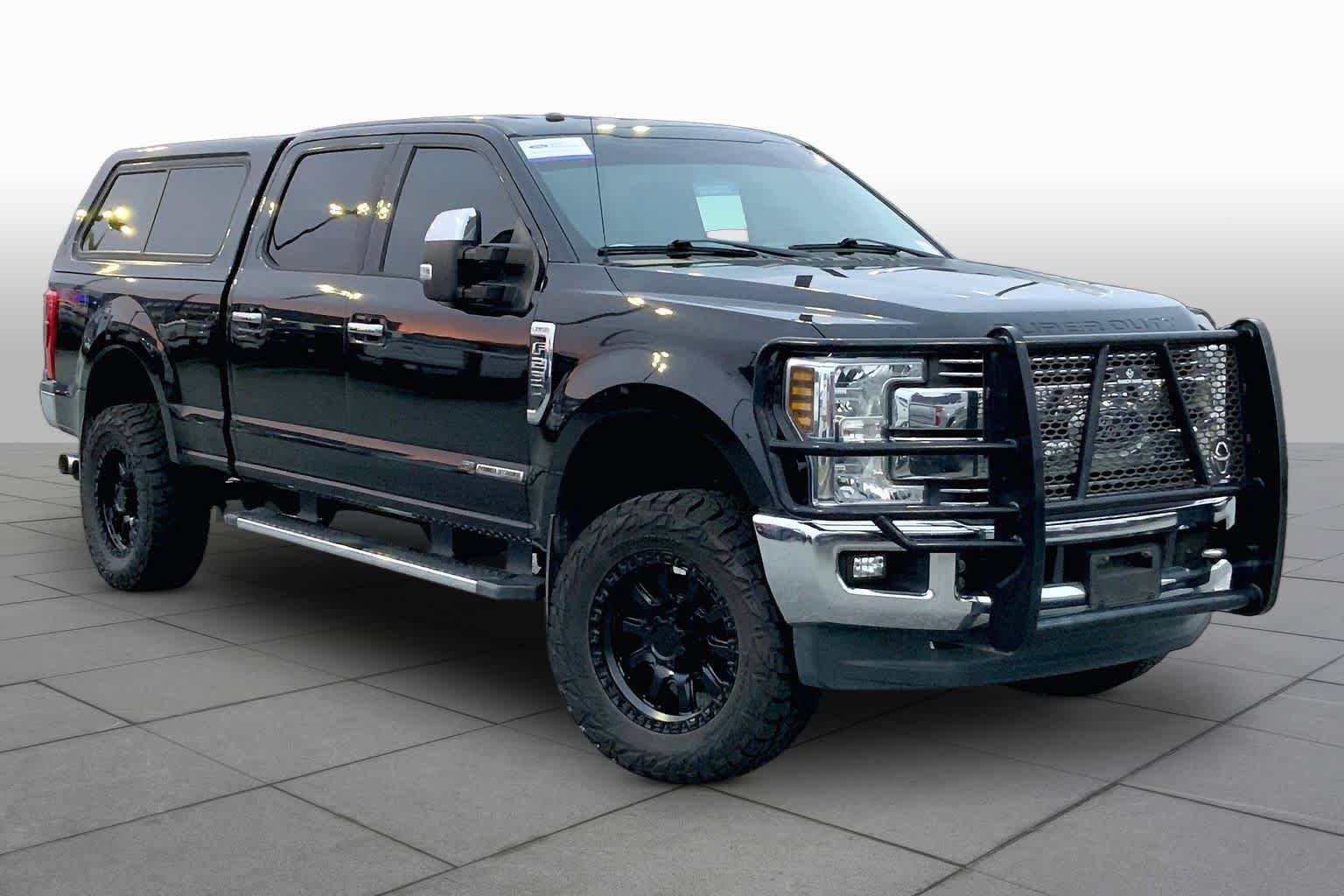 Used 2018 Shadow Black Ford LARIAT image 3