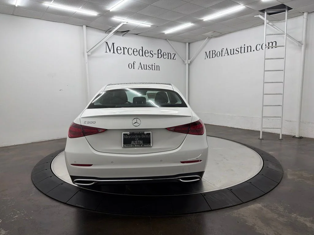 New 2026 White Mercedes-Benz C 300 image 6