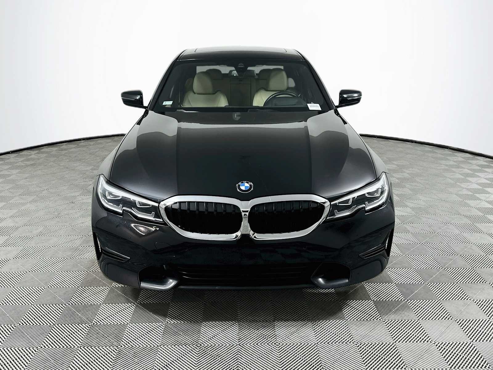 Used 2021 Black Sapphire Metallic BMW 330e image 2