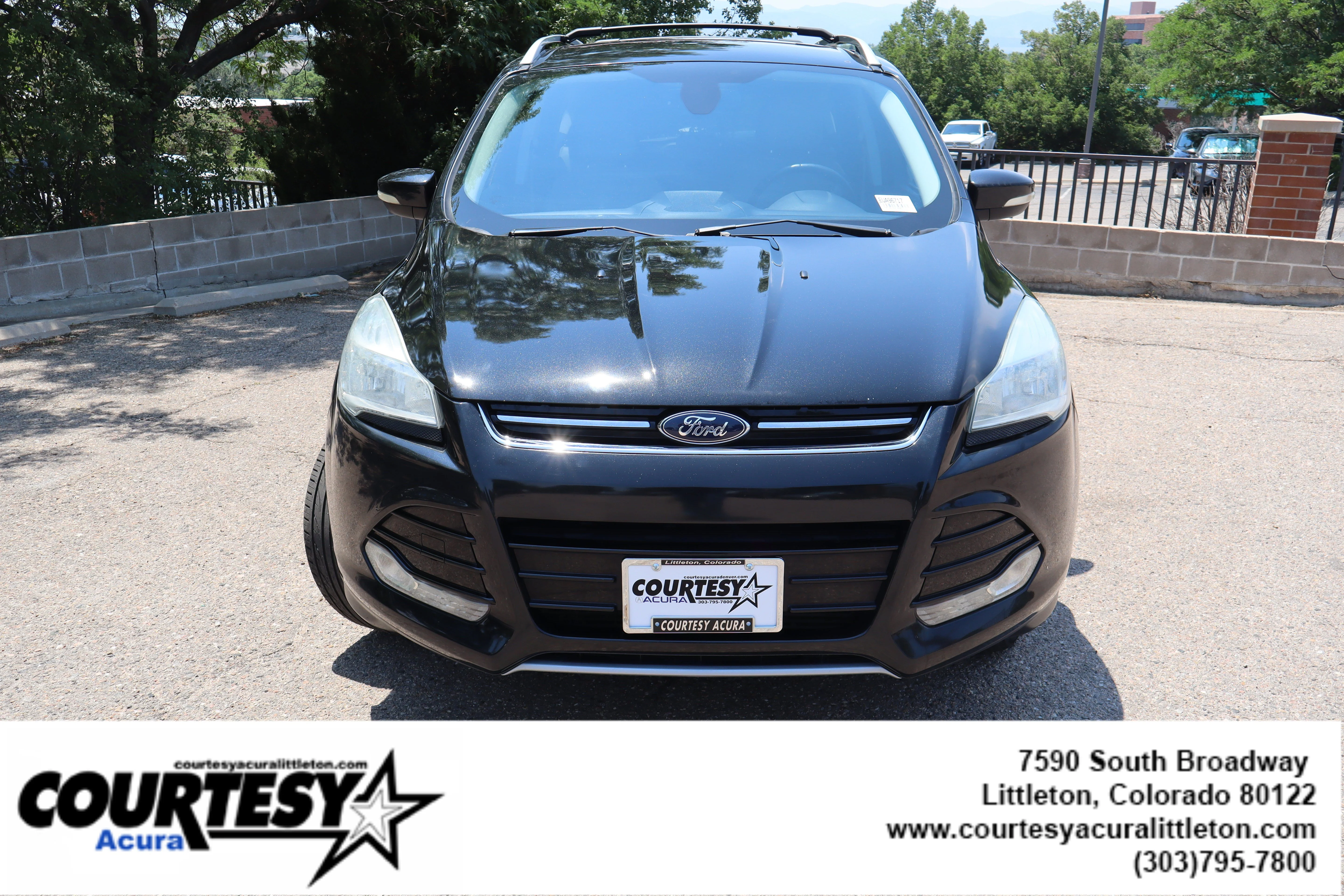 Used 2014 Black Ford Titanium image 2
