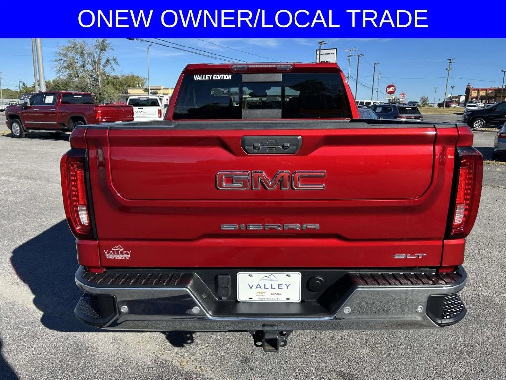Used 2024 Volcanic Red Tintcoat GMC SLT image 5