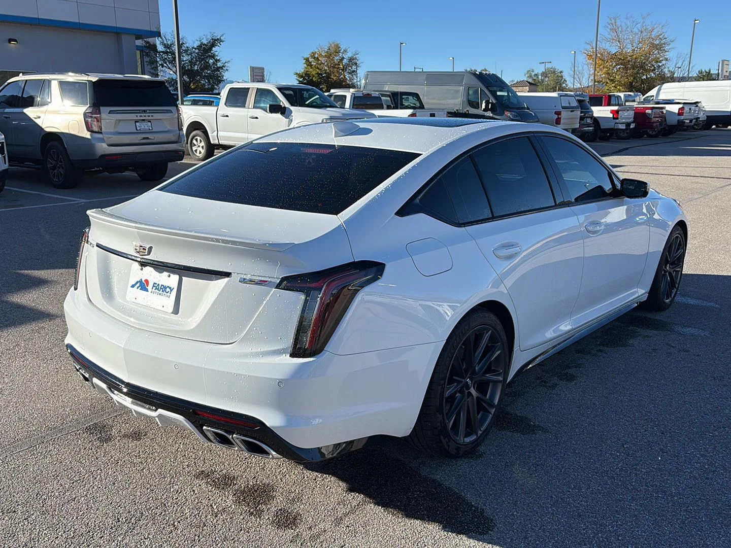 Used 2024 Summit White Cadillac V-Series image 3