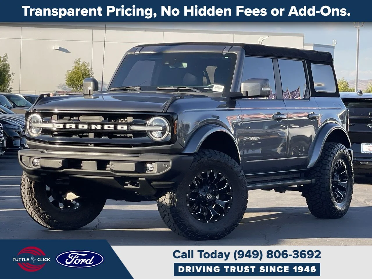 Used 2022 CARBONIZED GRAY M Ford Outer Banks image 1