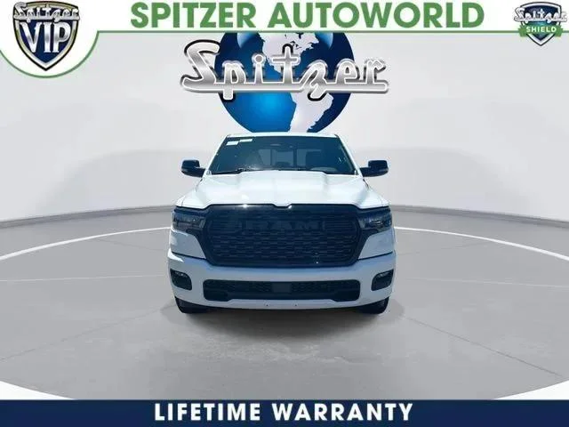 New 2026 Bright White Clear-Coat Exterior Paint RAM BIG HORN image 3