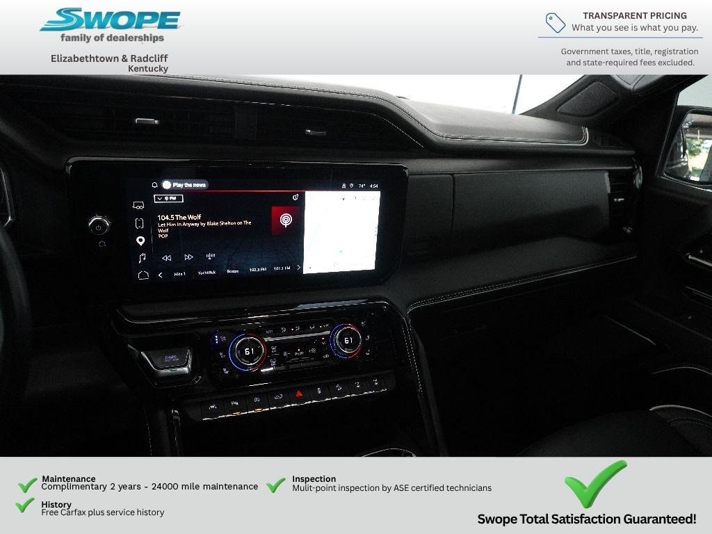 Used 2024 Onyx Black GMC AT4X image 24