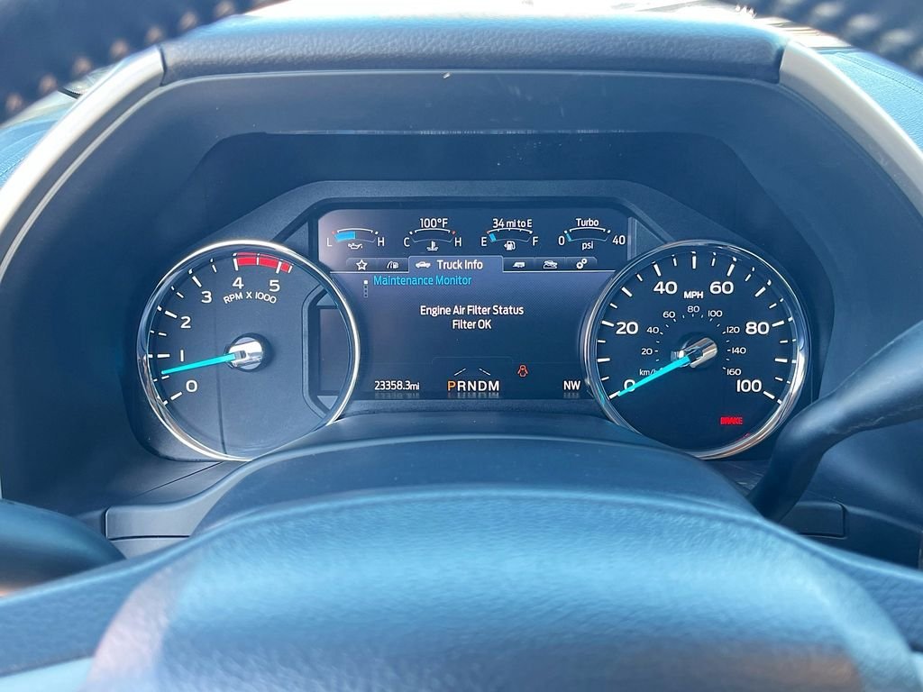 Used 2022 Red Ford Lariat image 12
