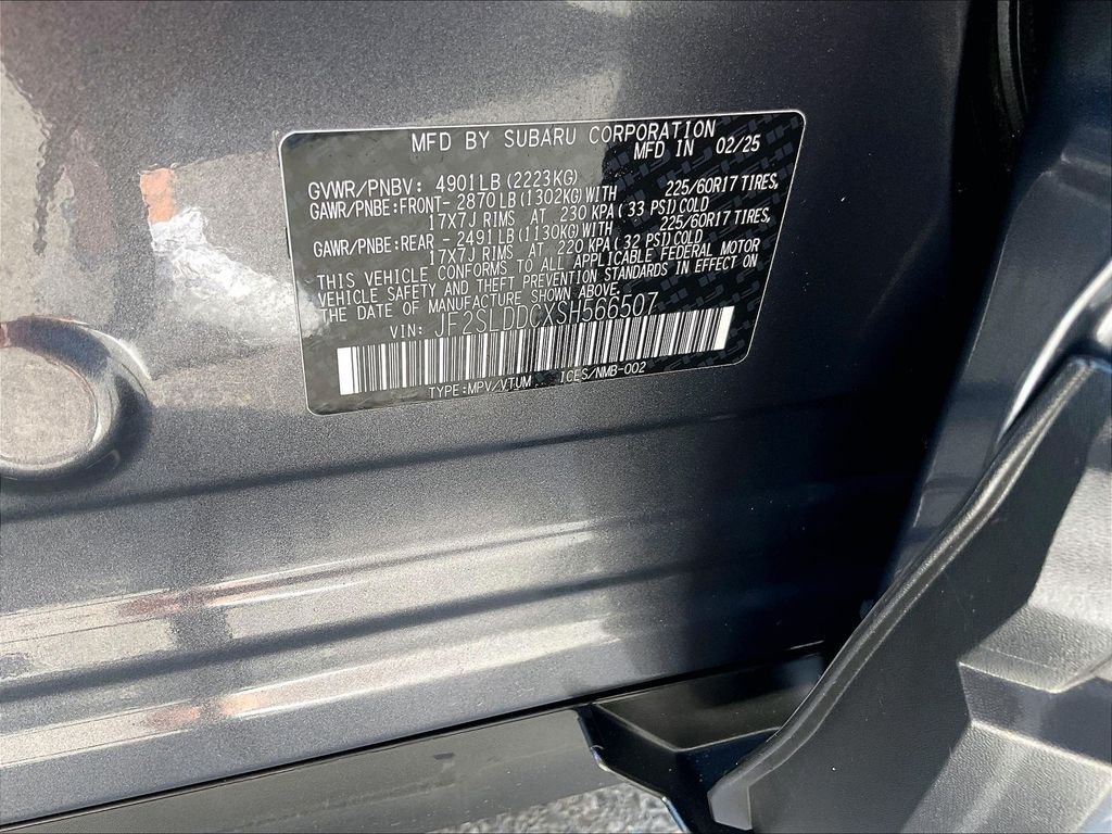 Used 2025 Gray Metallic Subaru Premium image 36