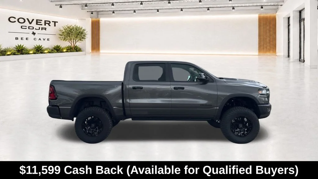 New 2026 Granite Crystal Metallic Clear-Coat Exterior Paint RAM Rebel image 12