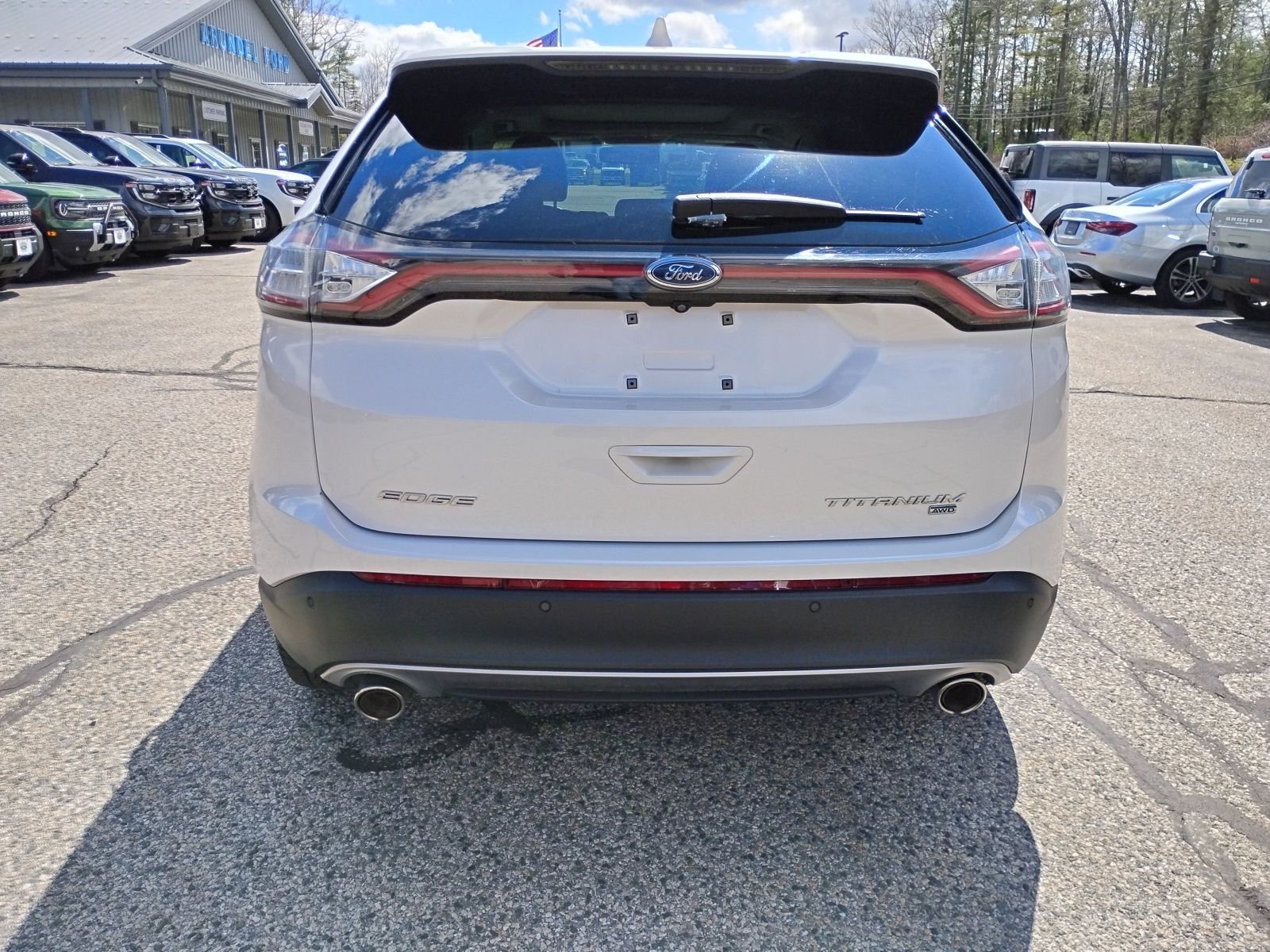 Used 2018 White Ford Titanium image 6