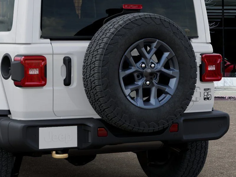 New 2026 Bright White Clear-Coat Exterior Paint Jeep 85th Anniversary Edition image 13