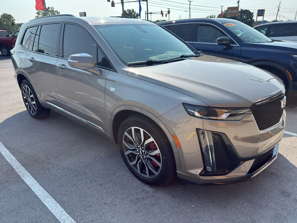 Used 2023 Latte Metallic Cadillac AWD Sport image 2