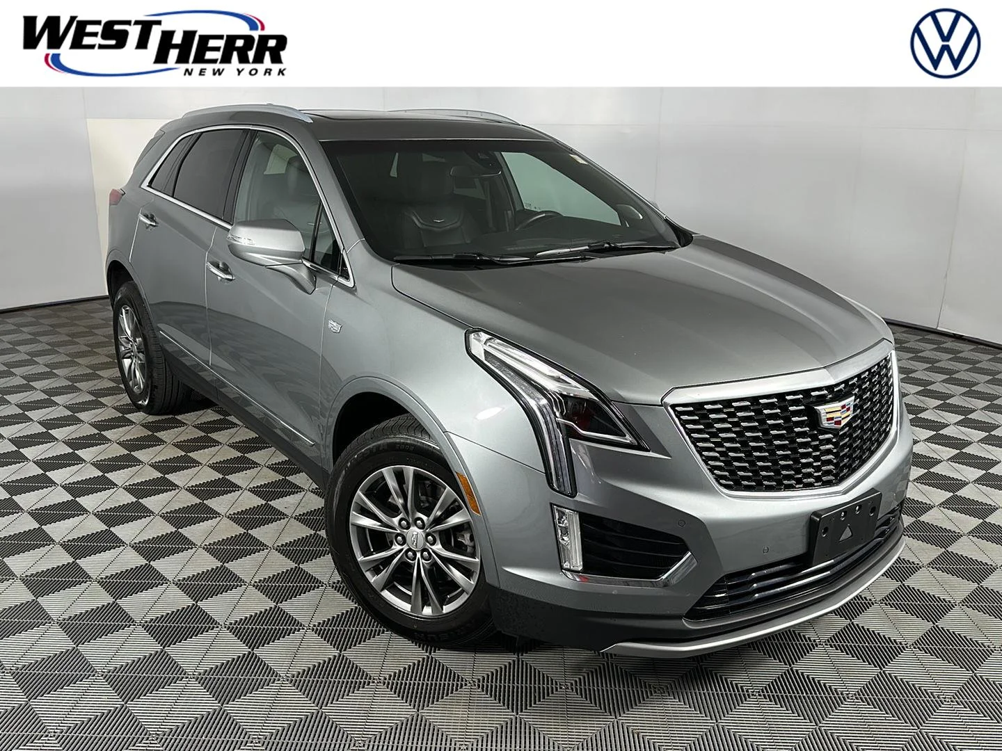 Used 2023 Argent Silver Metallic Cadillac AWD Premium Luxury image 1
