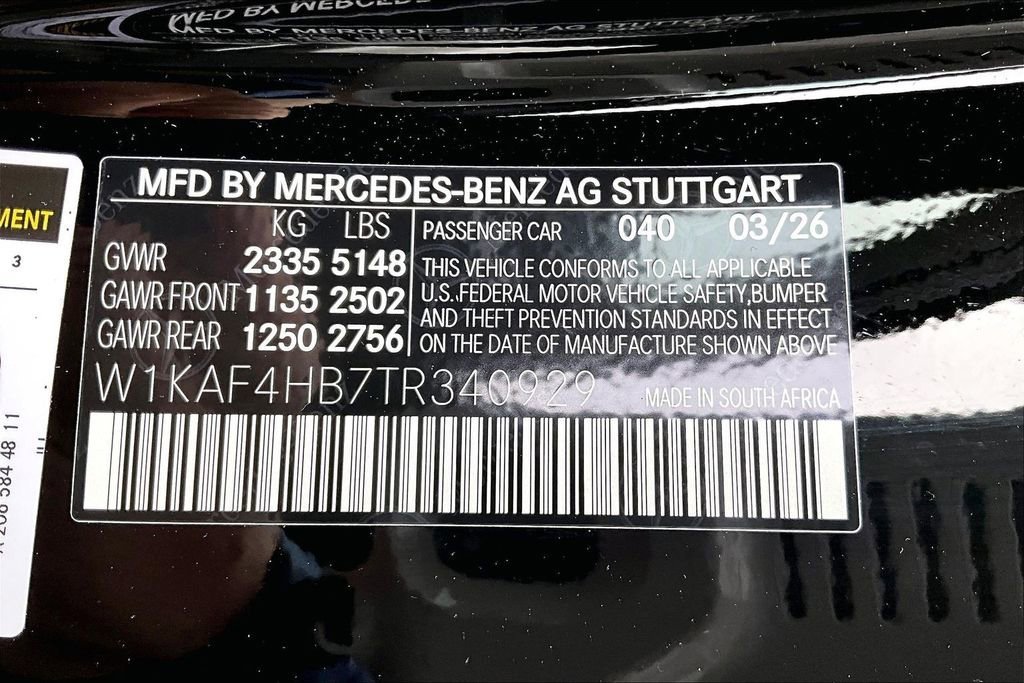 New 2026 Black Mercedes-Benz C 300 image 28